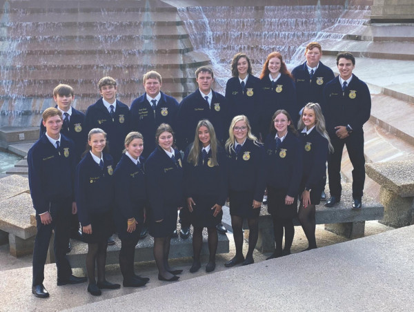 Iowa Park FFA students attend state convention