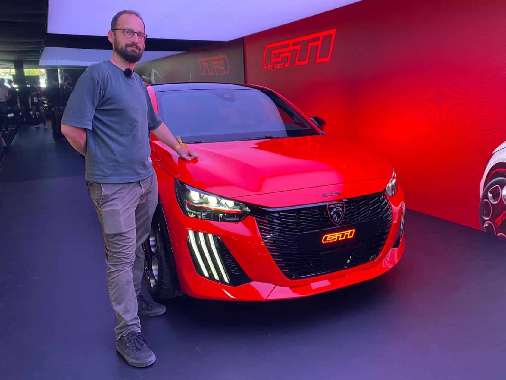 Peugeot e-208 GTi concept