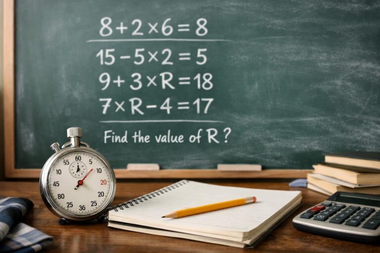 Math Riddles Finding The Value Math riddle : can you find the value of R in 40 seconds ? - Iowa Park ...