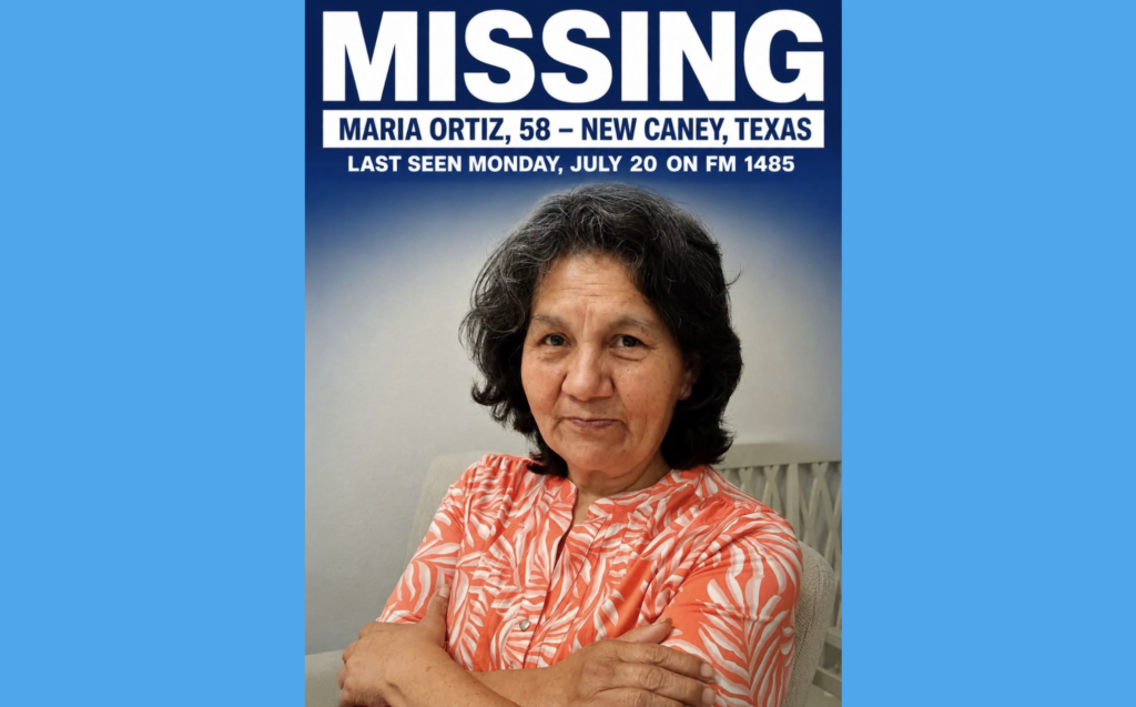 Hispanic Woman with Dementia Still Missing in New Caney, TX